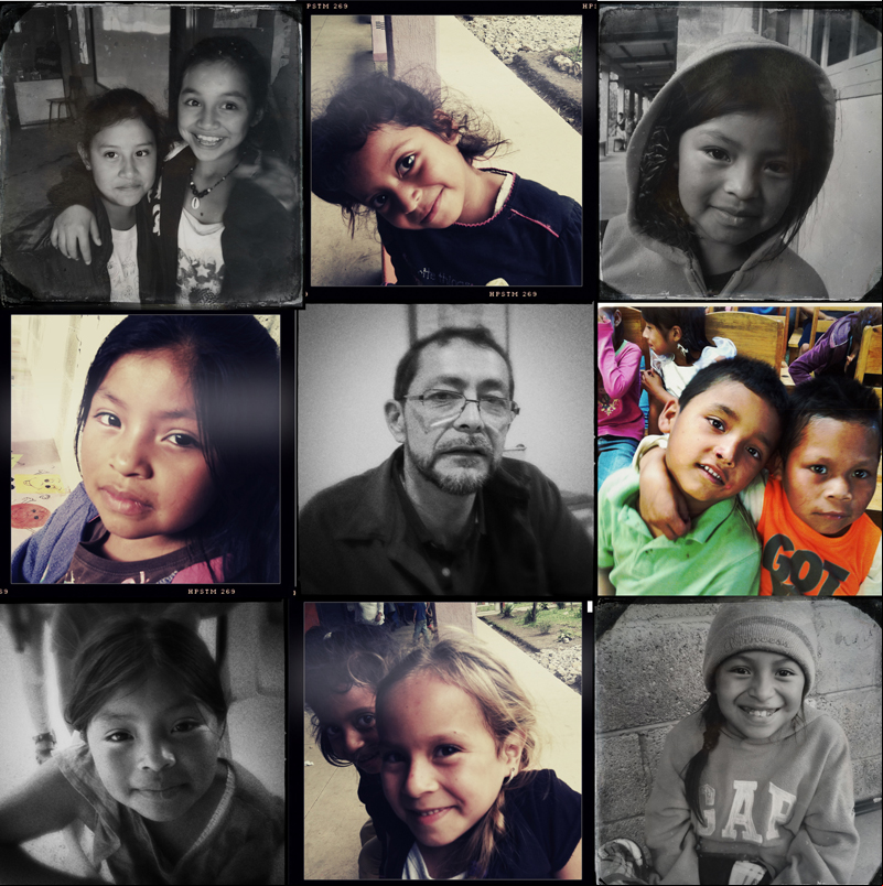Algunos de los niños y adolescentes por los que trabaja el padre Sergio Godoy en Comunidad Esperanza. Fotos. Alicia Petrashova para Manos Unidas