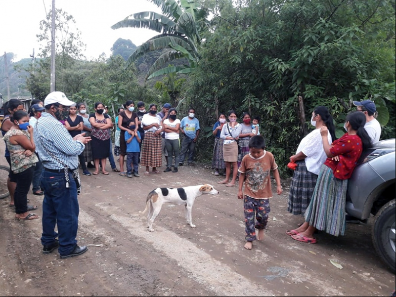 Proyectos de emergencia de coronavirus de Manos Unidas en América Latina (Guatemala)