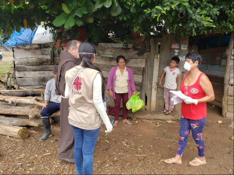 Proyectos de emergencia de Manos Unidas contra el Coronavirus en América Latina (Foto ilustrativa: Perú| Caritas Selva)