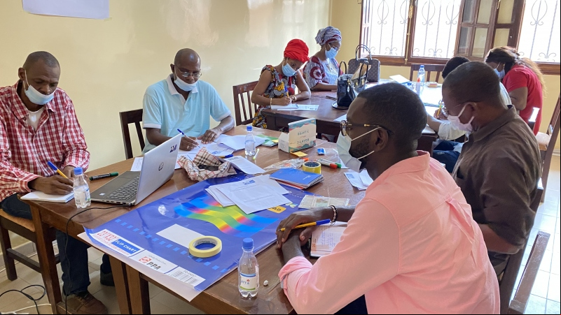Marruecos - Migrantes en un taller formativo para facilitar su integración en Nador (Marruecos). Fotografía de la Delegación Diocesana de Migraciones 