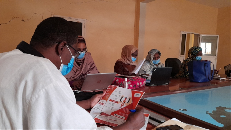 Taller de sensibilización para prevenir la MGF en Mauritania. Foto:Manos Unidas