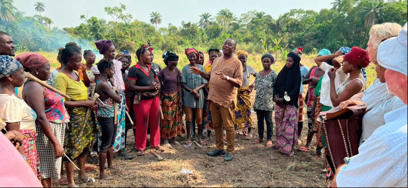 Comunidades mineras de Sierra Leona. Fotografía: Sierra Leone Chesterton Centre / Manos Unidas