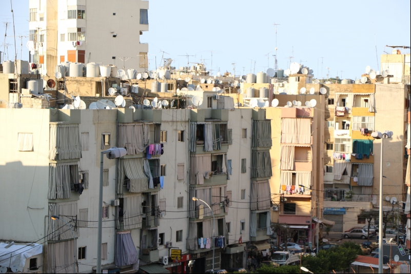 El barrio de Bourj Hammoud, a las afuera de Beirut. Foto:manos Unidas/marta carreño