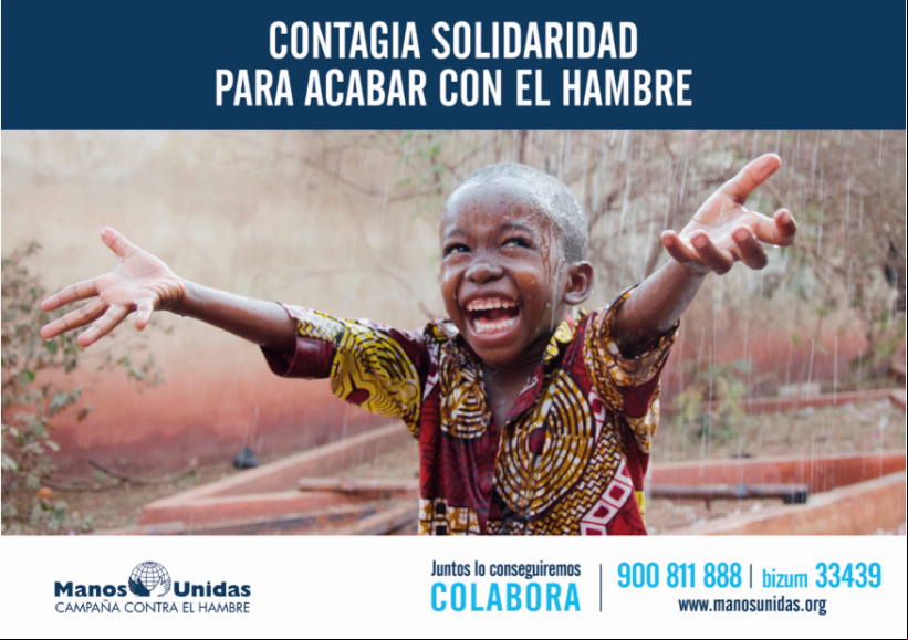 Manos Unidas lanza su Campaña 62: Contagia solidaridad para acabar con el hambre