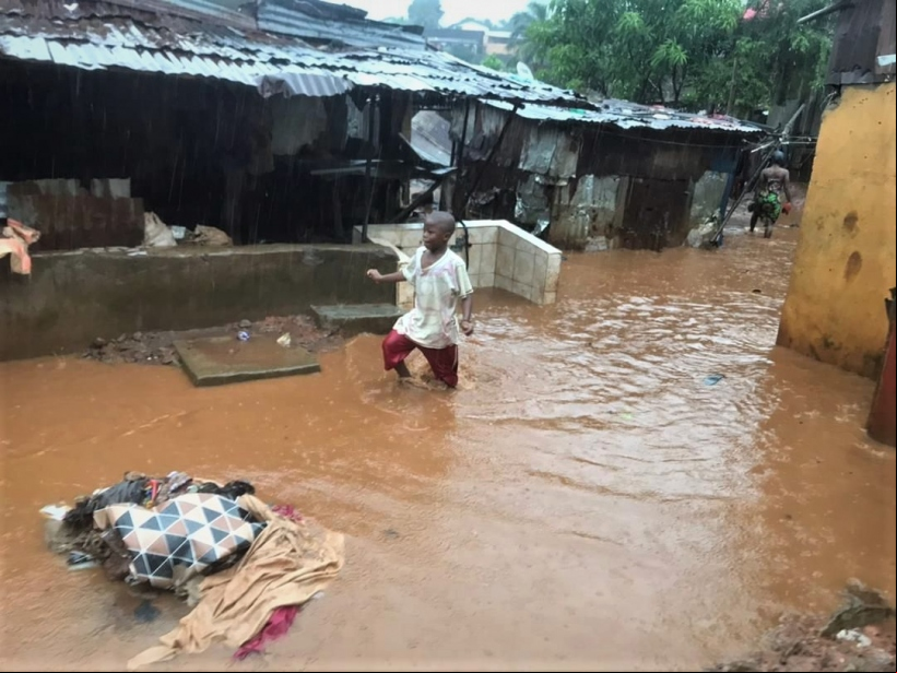 Emergencia Sierra Leona. Foto: Caritas Freetown/Manos Unidas 