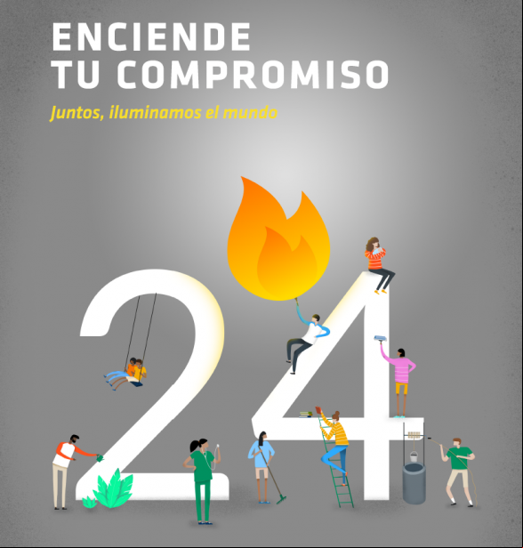 Mesa informativa. Enciende tu compromiso con Manos Unidas