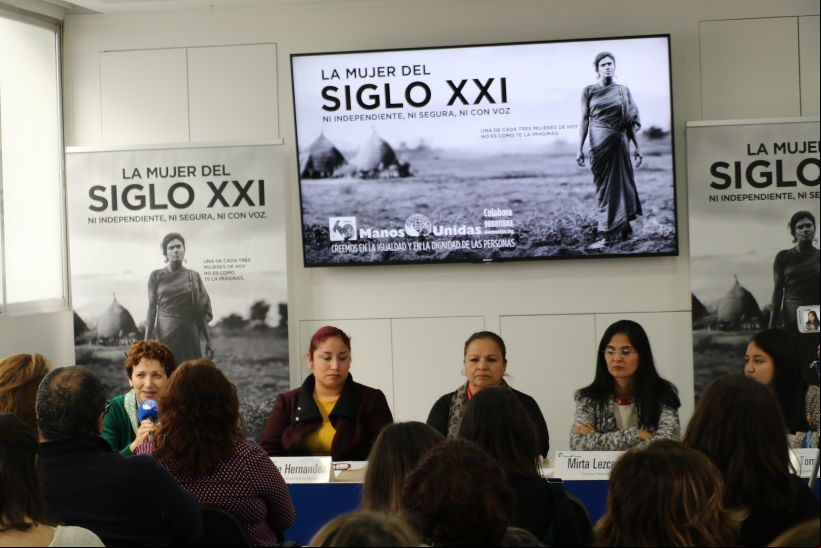 Mesa Redonda_Mujeres contra la violencia: Foto:Manos Unidas