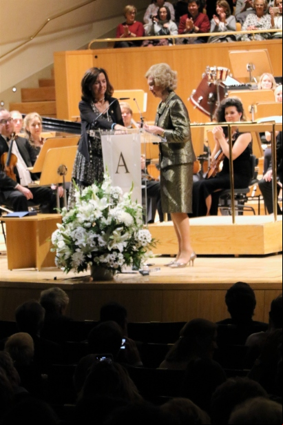 Concierto Auditorio Nacional. Premio Extraordinario Reina Sofía 60 aniversario Manos Unidas. Foto: Manos Unidas/Irene San Juan