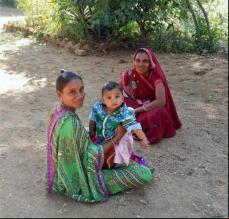 El 55% de la mortalidad infantil  de esta zona de India se debe a problemas relacionados con la desnutrición.