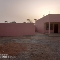 Exterior del bloque sanitario de la escuela María Auxiliadora de Parakou (Benín)