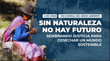 Sembrando justicia para cosechar un mundo sostenible. Fotografía: Iciar de la Peña
